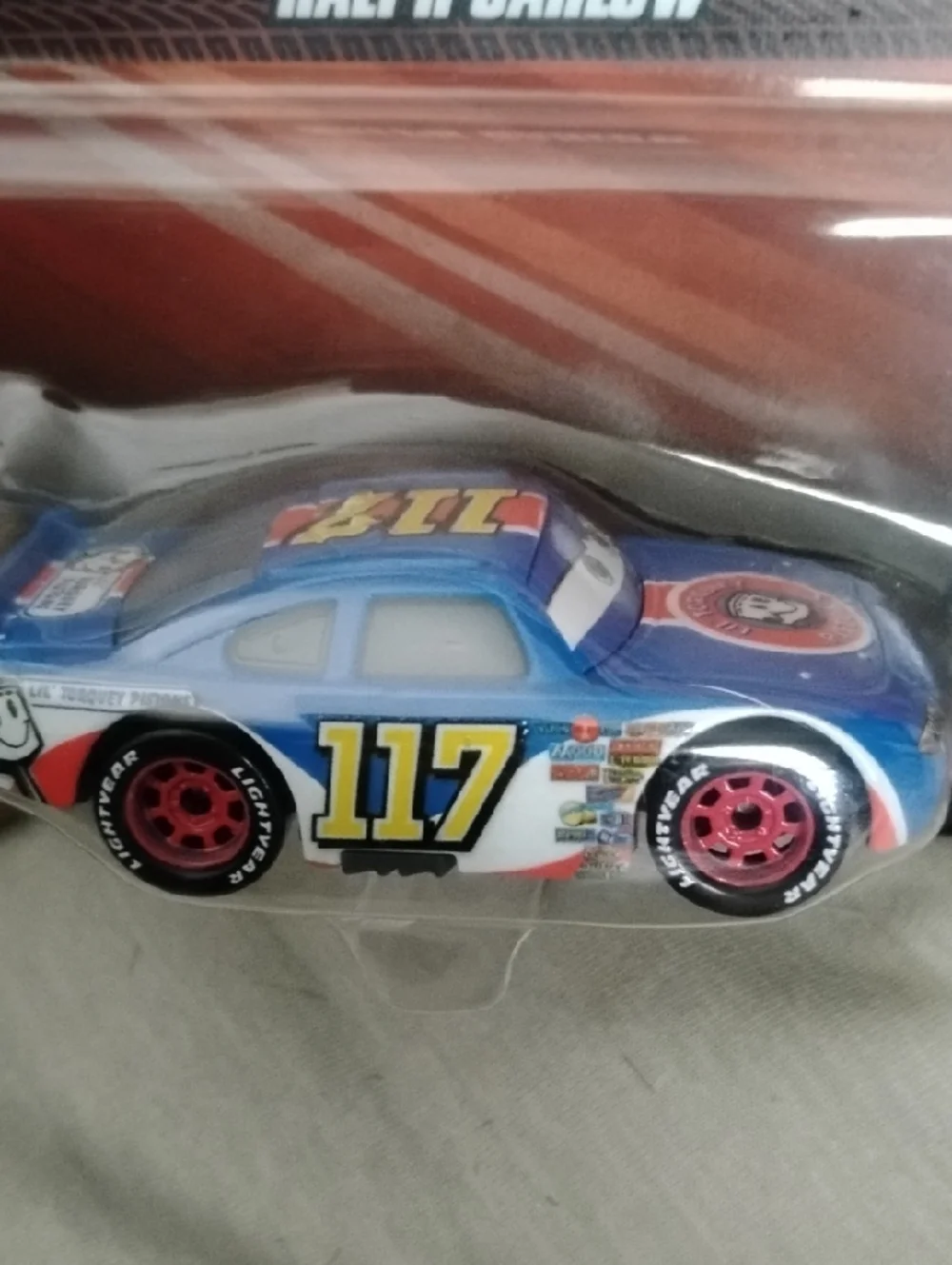 Pixar Cars Ralph Carlow #117